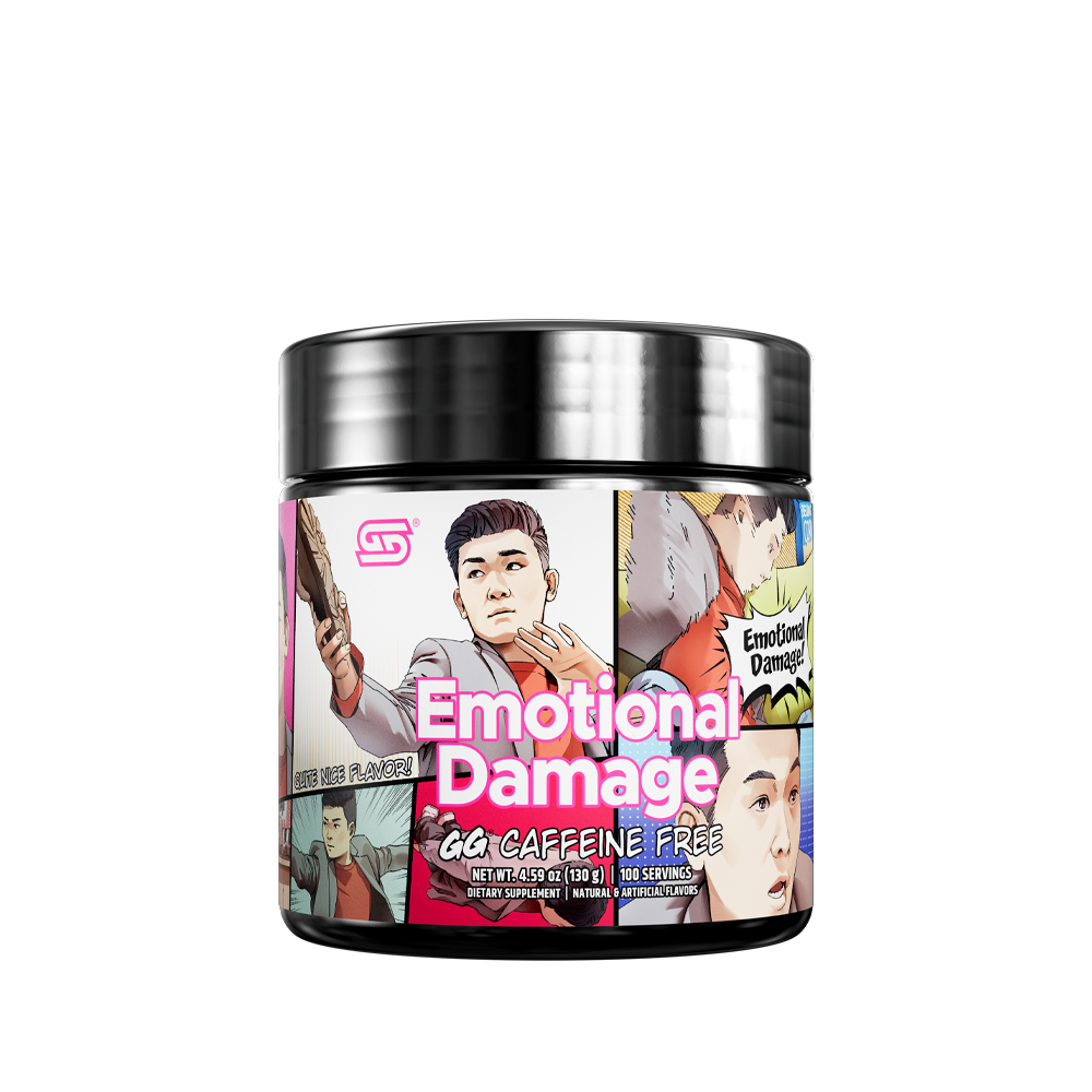 Steven He's Emotional Damage Caffeine Free - 100 Servings
